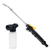 2 In 1 Pressure Washer High Pressure Water High Pressure Metal Water Garden Adjustable Nozzle Nozzle For Sidewalk Car Wood Cleaning 5 Foot Hose Garden Hose Wand Hose Hose No Kink Leaky Hose 50-ft