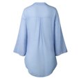 thumbnail image 2 of Birdeem T-Shirt Décontracté Mode Femme Col en V Manches Courtes Ample, 2 of 5