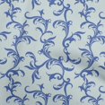 thumbnail image 1 of oneOone Rayon Sky Blue Fabric Asian Baroque Craft Projects Decor Fabric Printed By The Yard 56 Inch Wide, 1 of 4