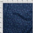 thumbnail image 3 of oneOone Polyester Spandex Lapis Blue Fabric Abstract Sewing Craft Projects Fabric Prints By Yard 56 Inch Wide, 3 of 4