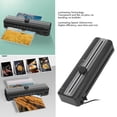thumbnail image 3 of A4 Laminator Machine, Compact Laminating Machine with Scale Cutter, Cold and Hot Laminating, for Laminating Photos, Menus, Documents, Certificates, Drawings, 3 of 7
