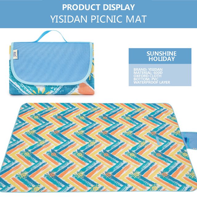 Mikilon Picnic Mat Moisture-proof Mat Beach Mat Outdoor Products Picnic Cloth For Picnic
