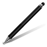 Labymos Stylus Pen Universal Touch Screen Pen Double-head Capacitance Pen Portable Durable Capacitive Pen for Phone/Tablet Black
