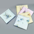 thumbnail image 1 of Mouchoir Carré en Gaze de Coton Serviette Mouchoir, 1 of 5