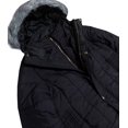 thumbnail image 2 of Women’s Warm Winter Coat Puffer Jacket with Hoodie Removable Fur, 2 of 4