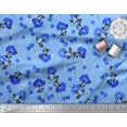 thumbnail image 3 of Soimoi Rayon Fabric Leaves & Floral Artistic Print Sewing Fabric Yard 56 Inch Wide, 3 of 4