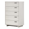 thumbnail image 2 of South Shore Fynn 5-Drawer Chest for Child, in Winter Oak, 2 of 11