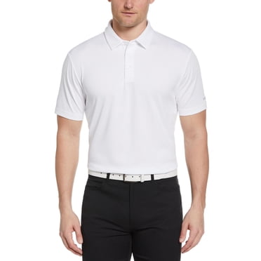 PGA TOUR Course Essentials Polo de golf solide facile d'entretien pour homme