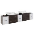 thumbnail image 1 of Imaginations Américaines 90 pouces W Vanity Set Gris, 1 of 1