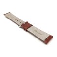 thumbnail image 4 of 18mm Mens' Alligator Style Leather Watch Strap Band, Stainless Steel Buckle, 4 of 7