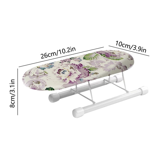 Mini Ironing Board with Folding Legs, Compact Portable Iron Table