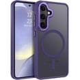 thumbnail image 1 of [PST] Samsung Galaxy S25 / S24 Case, Matte Rubber Hybrid Back Cover with Magnetic MagSafe Compatible, 1 of 5