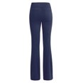 thumbnail image 1 of Innerwin Bas Taille Haute Femmes Harem Pantalons Course Jambe Large Pantalon Stretch Bleu S, 1 of 9