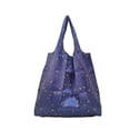 thumbnail image 1 of Waterproof Reusable Shopping Bag with Hidden Compartment, Foldable Nylon Tote for Groceries, Travel, Daily Use, 1 of 8