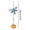 C, variant on Hummingbird Feeders for Outdoors Colorful Hummingbird Shaped Feeder Wind Chime Outdoor Pendant Light Sunlight Refractor