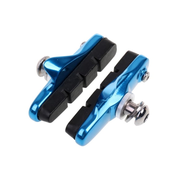 2Pcs Durable Cycling Bike brake Holder Pads Tools Outdoor Accessories Blue