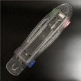 thumbnail image 3 of mmirethe 22 Inches Four-wheel Mini Skateboard LED Flashing Skateboard Retro Skateboard No.2, 3 of 6