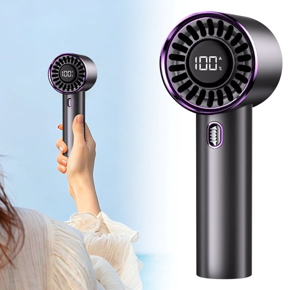Portable Fan High Speed Turbine Handheld Fan: Usb Charged Long Lasting Powerful Fan – Portable Outdoor Fan