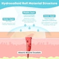 thumbnail image 4 of LIFARA Hydrocolloid Roll for Wound Care - Cut-to-Size, Extra Large Hydrocolloid Patch Bandages with Self-Adhesive, Ultra Absorbent, Flexible & Waterproof, First Aid Kit Essential (2in*16ft), 4 of 9