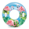 thumbnail image 3 of Intex 58263EP Radeau Tubulaire Transparent Gonflable à Fleurs Tropicales Couleur Groovy, 3 of 7