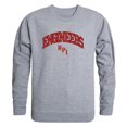thumbnail image 1 of W Republic 541-367-HGY-03 Rensselaer Polytechnic Institute Men Campus Crewneck Sweatshirt, Heather Grey - Large, 1 of 1