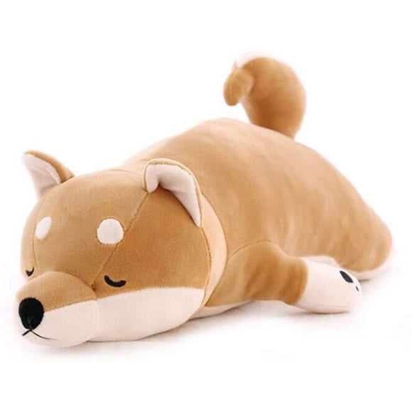30'' Shiba Inu Plush Stuffed Animal, Weighted Stuffed Animals for Anxiety, Giant Weighted Plush, Dog Plush Pillow Hugging Pillow Sleeping Cushion Soft Plush Toy Big Stuffed Animals Kawaii Decor