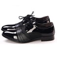 thumbnail image 4 of TIMIFIS Wedding Shoes for Men Cap Toe Lace up Formal Business Tuxedo Shoes ummer, 4 of 7