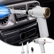 Suncoda Vacuum Cleaner, Cleaning Supplies Wireless Vacuum Cleaner Comes with Builting in Lighting and High Power 2 in 1 Small Portable Car Vacuum Cleaner