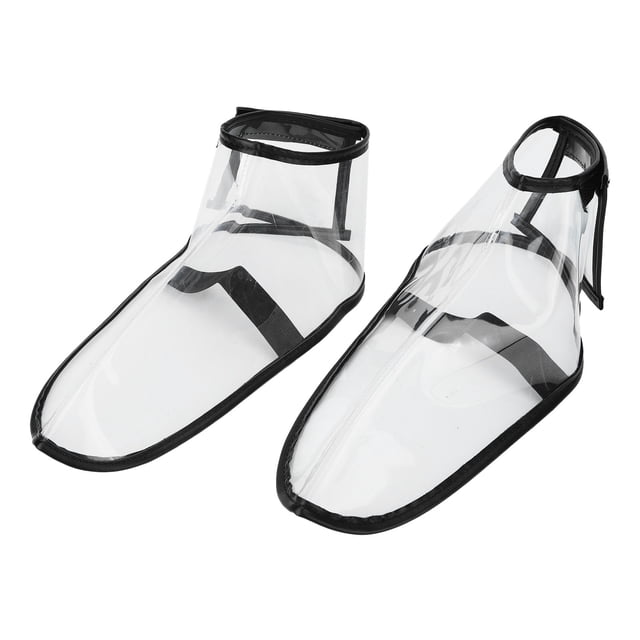 Housse de Chaussures de Coupe de Cheveux, Housse de Chaussures de Barbier Réutilisable Transparente pour Magasins de Massage m 40-43
