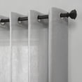 thumbnail image 4 of Mainstays Crushed Voile Window Curtains Panel Pair, 4 of 6