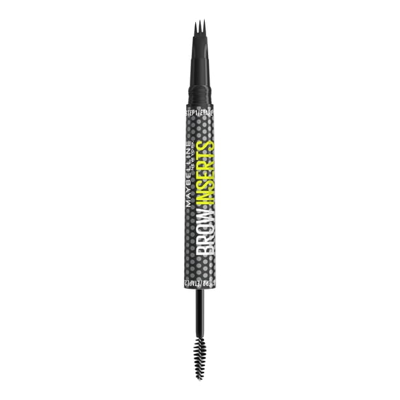 Maybelline New York Brow Inserts 2-in-1 Brow Multiplying Tool, Medium Brown, 1.5 ml