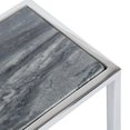 thumbnail image 4 of Kate and Laurel Jaspur Table à Boisson Moderne, Gris et Argent, Table d'Appoint Décorative en Marbre Charmant pour Exposition et Rangement, 4 of 7