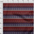 thumbnail image 2 of oneOone Viscose Jersey Fabric Geometric & Floral Block Printed Craft Fabric BTY 60 Inch Wide, 2 of 5