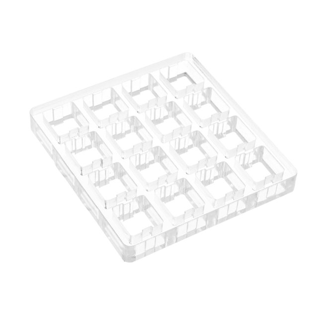 Miulika Switch Tester Base Acrylic Plate for Cherry Switch Display Board Spare Parts 4x4 board