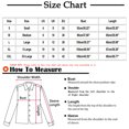thumbnail image 3 of Women Blouses Short Sleeve Long Sleeve Shirts for Women Button Down V-Neck Floral Graphic Contrast Color Novelty Fall Blouses Fall Shirts Women Graphic Long Sleeve Blouses for Women, 3 of 7