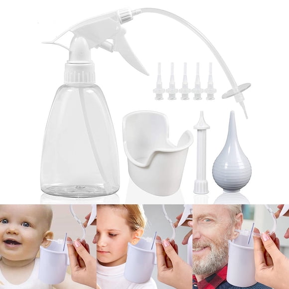 Ear Cleaner Tool Kit Wax Removal Ear Wax Removal Cleaner Tool to Remove Ear Blockage Ear Irrigation Device for Adults Kids