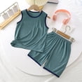 thumbnail image 3 of Girls Summer Clothes 2 Piece Clothes for Girls T-Shirt and Shorts Set, 3 of 5