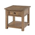 thumbnail image 1 of Martin Svensson Home Monterey Solid Wood End Table Reclaimed Natural, 1 of 2