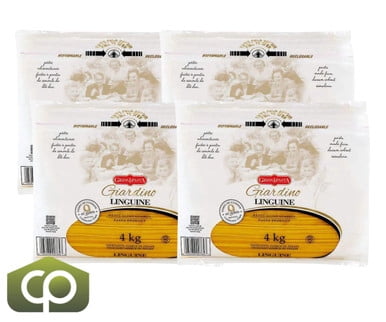 Griss Pasta Giardino Linguine, 4 kg (4/Case) - Durum Wheat Semolina Elegance