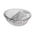 thumbnail image 1 of Grey Plastic Laundry Basin With Rubbing Board Multifunctional Wash Basin 13.39X12.8X3.94 Inch Grey, 1 of 7