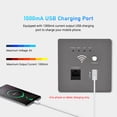 thumbnail image 4 of Yeacher In-Wall Wireless WiFi Router 300M AP Access Point WiFi Router USB-Charging Socket Wall Mount Wi-Fi AP Router with WPS Encryption, 4 of 8