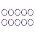 thumbnail image 1 of FRCOLOR Open Jump Ring Stainless Steel Open Jump Rings for Jewelry Making Multi Color 100 Pieces,0.24"X0.24"X0.03", 1 of 5
