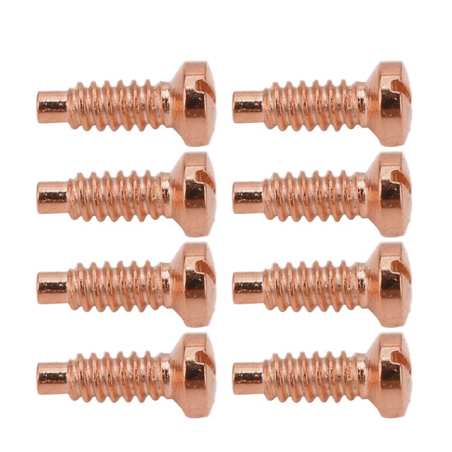 Ensemble de Vis de Couverture de Montre, Vis de Couverture de Montre 8 Pcs Pièces de Réparation Précises pour Réparateur pour Maison Or, Argent, Or Rose