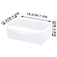 thumbnail image 3 of EGNMCR Lunch Bags for Women Lunch Box Bento Box Plastic Transparent Fruit And Vegetable Storage Box Sealed Lunch Box Storage Tank, 3 of 4