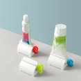 thumbnail image 4 of Presse-tube Universel Distributeur de Dentifrice Rouleau Extracteur de Jus Support de Distribution Cuisine Salle de Bain Rouge, 4 of 9
