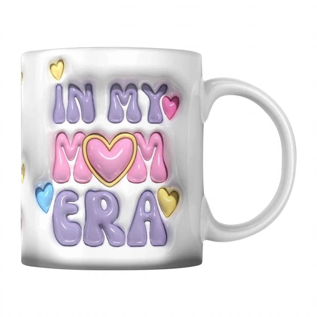 Dvkptbk Mug Mug Dog Mom Dog Inflated Mug Personalized Ceramic Mug Gift for Pet Lovers Cups