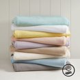 thumbnail image 5 of Madison Park Couverture en Coton Liquide, Twin, Ivoire, 5 of 5