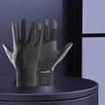 thumbnail image 3 of jinwen Gant de Course Léger Travail Thermique Toucher Froid Hiver Imperméable Temps Chaud Gris Foncé m, 3 of 8