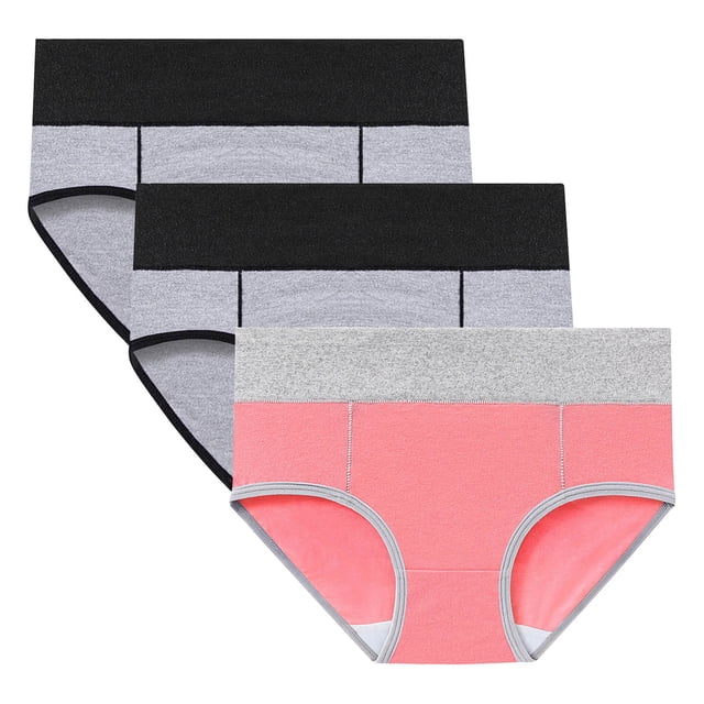 3 Pcs Culottes Menstruelles pour Femmes, Étanches et Respirantes, Culottes de Règles, Culottes d'Incontinence
