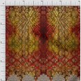 thumbnail image 1 of Soimoi Polyester Crepe Fabric Check & Floral Panel Print Sewing Fabric Yard 42 Inch Wide, 1 of 3